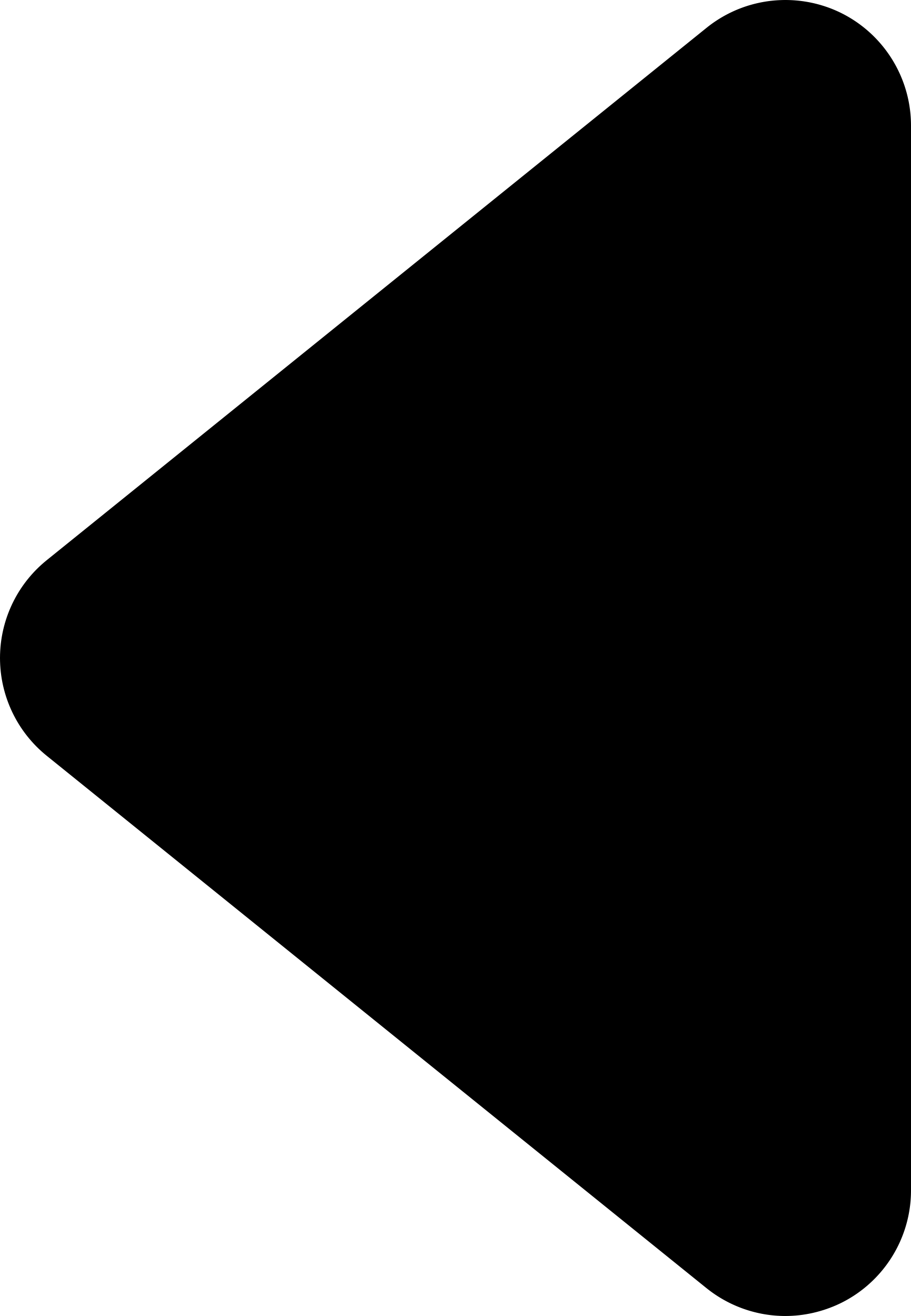 Black Triangular Arrowhead Pointing To Left Direction Outline Svg File Free Vectors
